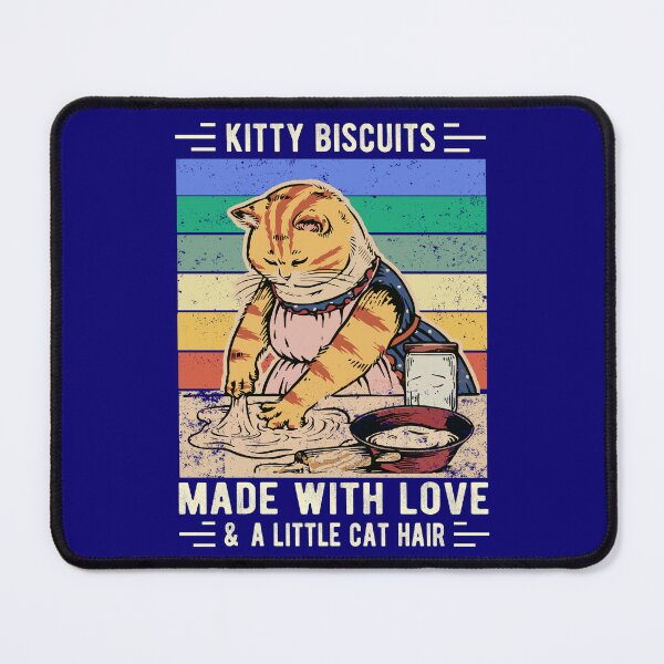 Item preview, Kitty Biscuits Made With Love And A Little Cat Hair Funny Baking Cat, Kitty lover Gift designed and sold by Davidbrg.