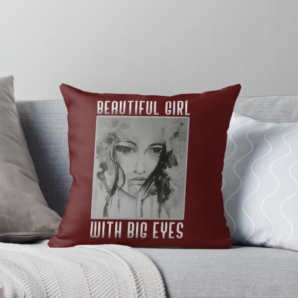 Item preview, Beautiful girl with big eye. designed and sold by Umiska.