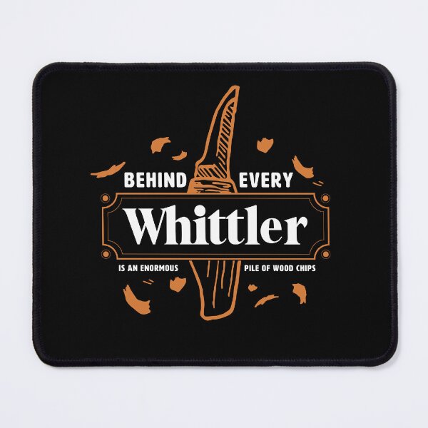 Item preview, Whittling & Carvin - behind every whittler funny quote designed and sold by Nikkokikko.