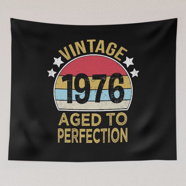 Item preview, Born 1976 Birthday Old Gift Vintage 1976 Funny for Birthday designed and sold by nmichom.
