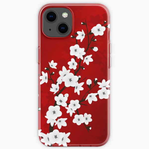 Flower phone case iPhone aesthetic phone case Cherry Blossom Floral