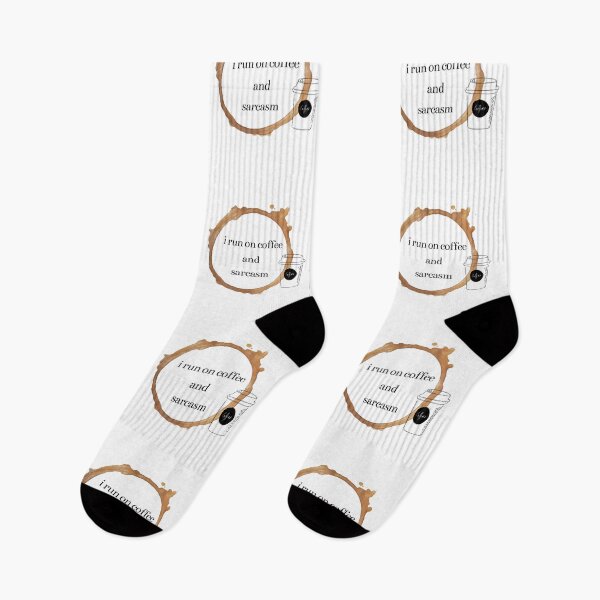 Item preview, i run on coffee and sarcasm designed and sold by orbsight.