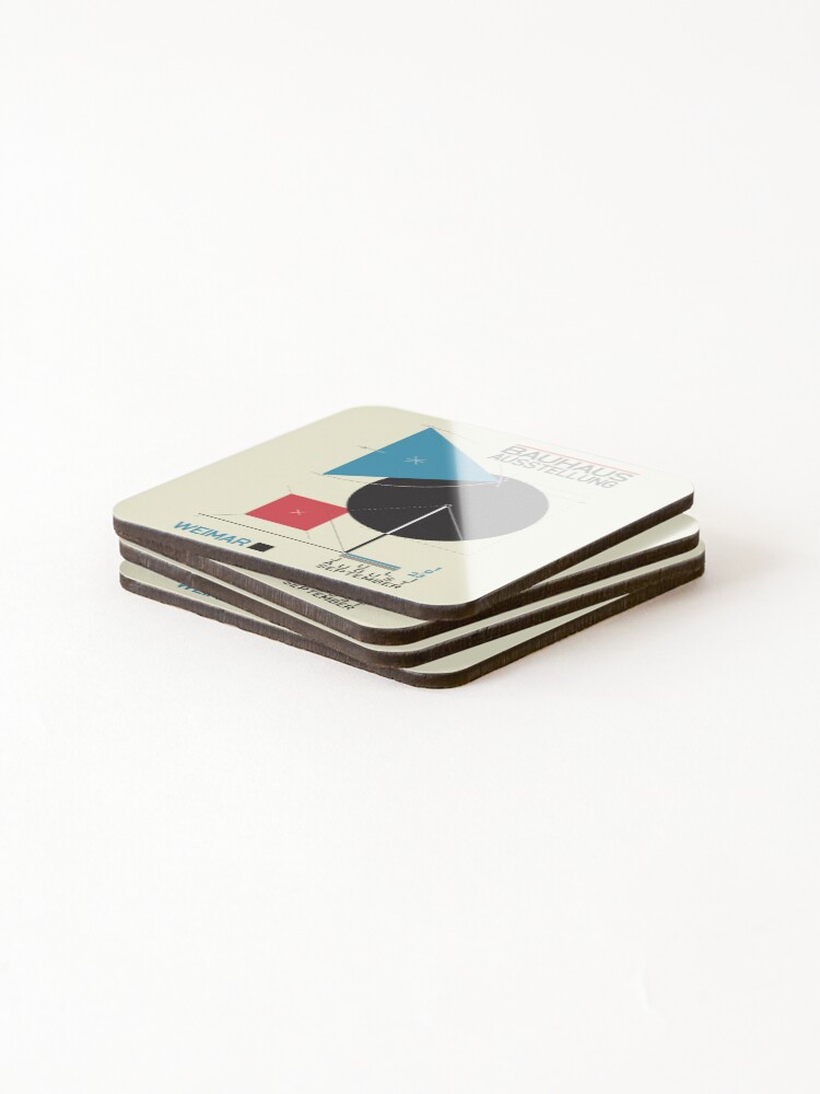 Alternate view of Bauhaus#8 Coasters (Set of 4)