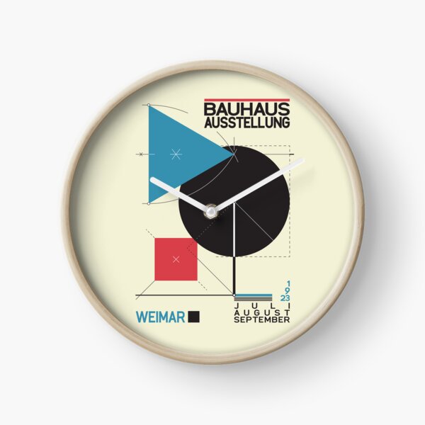 Bauhaus#8 Clock