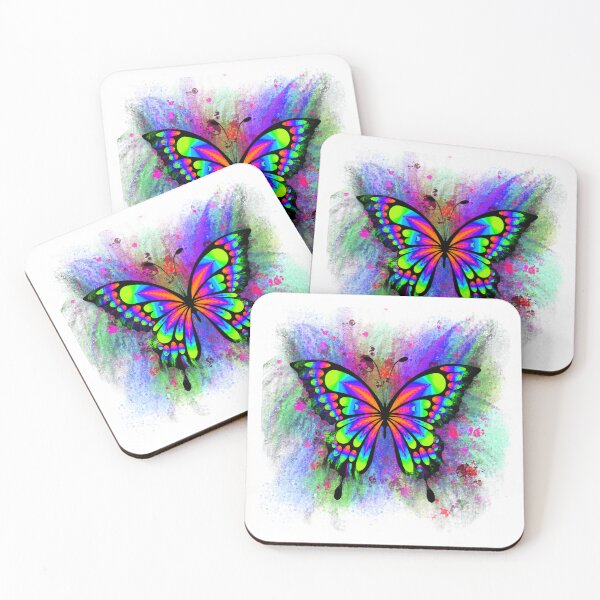 Item preview, Neon Butterfly mixed Media designed and sold by OByD.