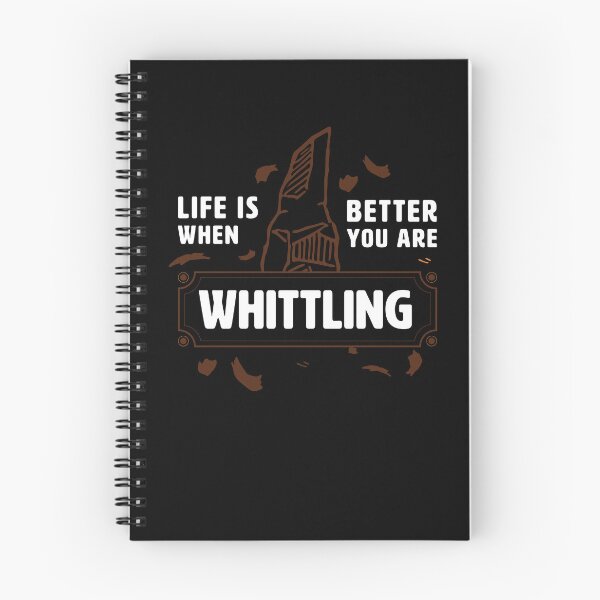 Item preview, Whittling & Carvin - life is better funny quote designed and sold by Nikkokikko.