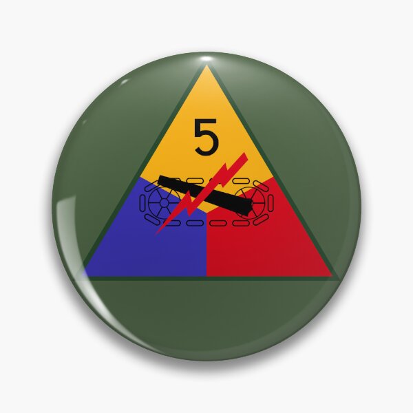 Item preview, 5th Armored Division (United States - Historical) designed and sold by wordwidesymbols.