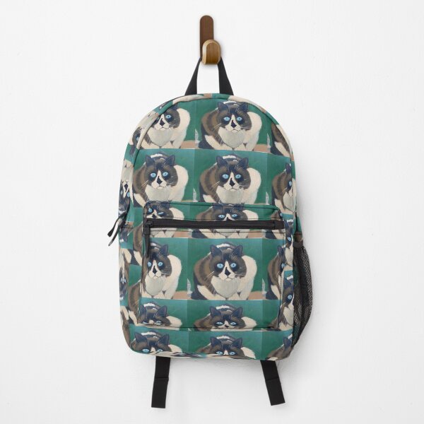 Item preview, Cat with blue eyes designed and sold by Rebekah Gavra.