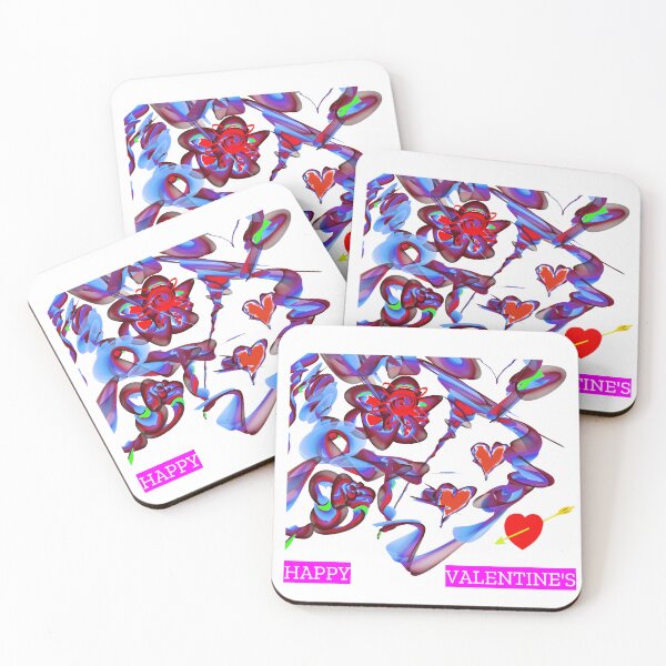 Item preview, Happy Valentine's Cupid Arrow Through Heart designed and sold by MottoDigging.