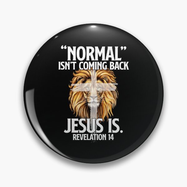 Item preview, normal isn't coming back but jesus is cross christian T-Shirt designed and sold by stanton88.