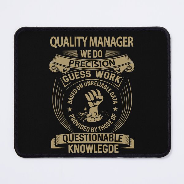 Item preview, Quality Manager T Shirt - We Do Precision Job Gift Item Tee designed and sold by paneczkopat.