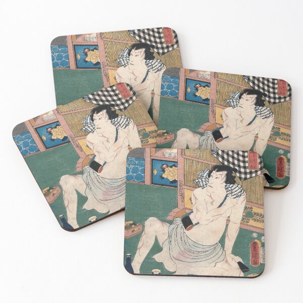 Item preview, Actor Ichikawa Danjuro VIII - Utagawa Kunisada (1857) designed and sold by Geraldo Garcia.