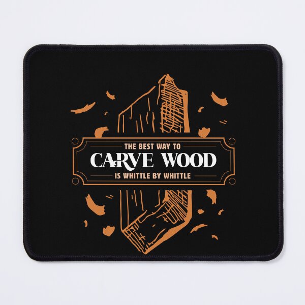 Item preview, Whittling & Carving - carve wood whittle by whittle funny quote designed and sold by Nikkokikko.