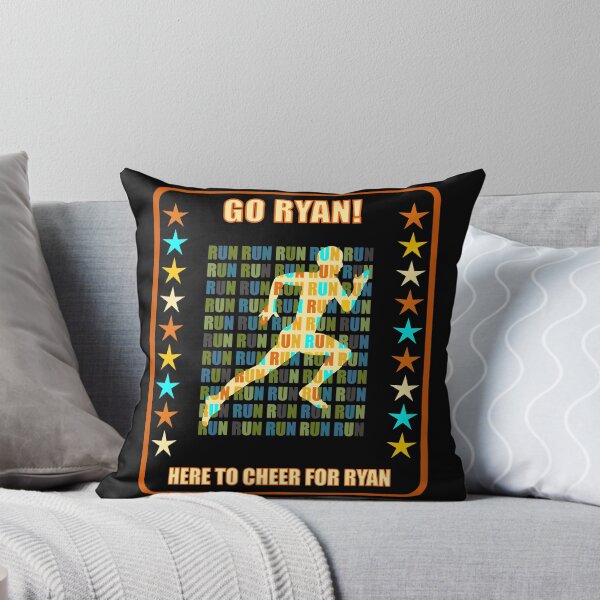 Item preview, Go Ryan Runner Support Fan Here to Cheer Favorite Athlete designed and sold by artfulnotebook.