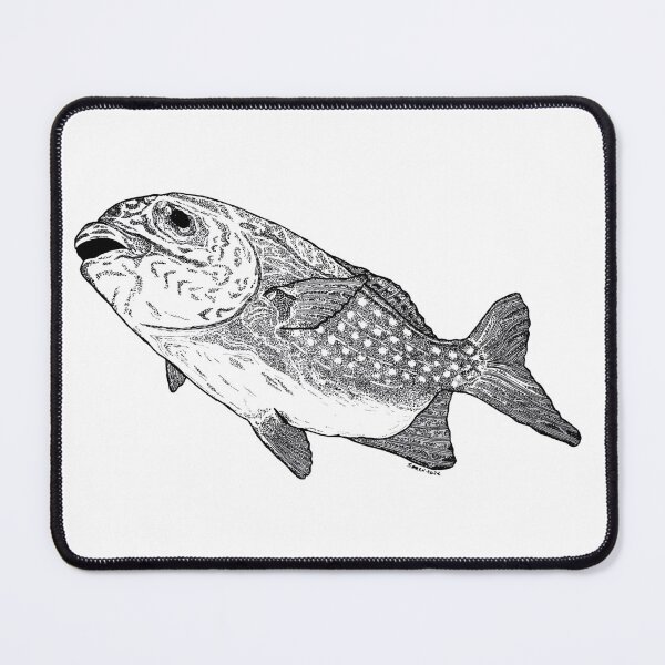 Item preview, Big fish swimming by - love ocean - while version designed and sold by schandorffdk.