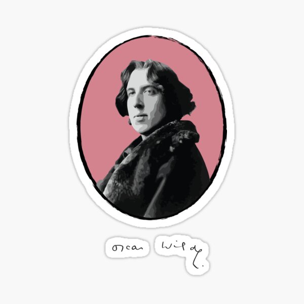 Oscar Wilde  - Books lovers serie Sticker