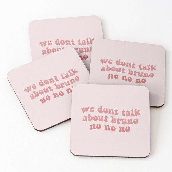 Item preview, we don't talk about bruno no no no cute aesthetic quote encanto bruno tiktok designed and sold by emcazalet.