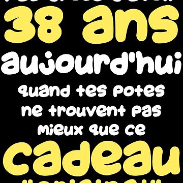 Carte de vœux avec l'œuvre « Cadeau Original Homme qui a tout 38