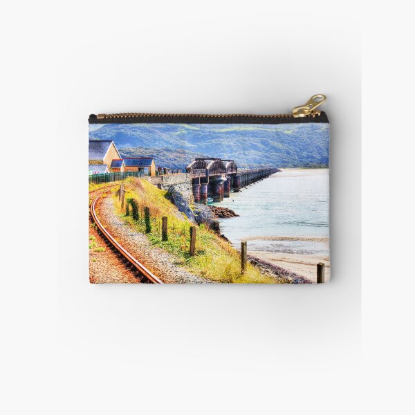 Item preview, Barmouth Railway Line And Bridge designed and sold by Paul Thompson Photography.