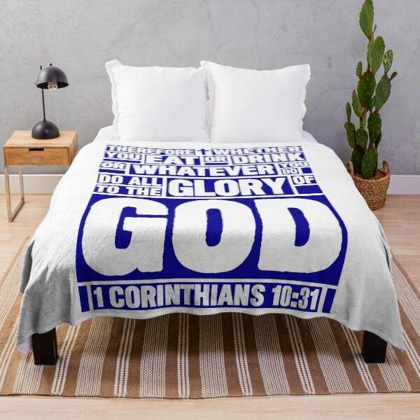 Item preview, 1 Corinthians 10:31 Eat or Drink designed and sold by plushism.