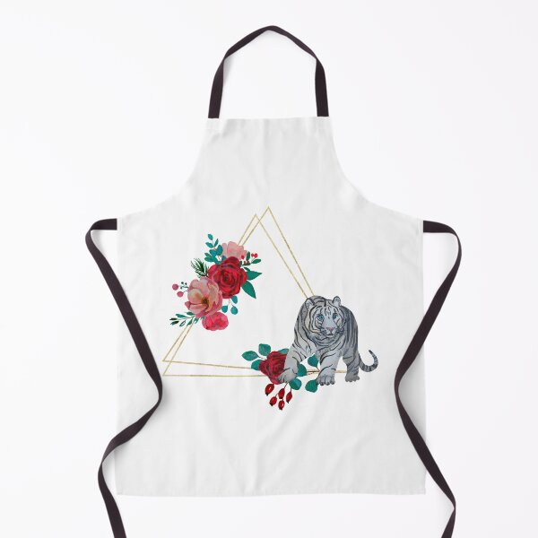 Item preview, tiger with flowers for tiger lovers ,mom,dad designed and sold by beautifulworld9.