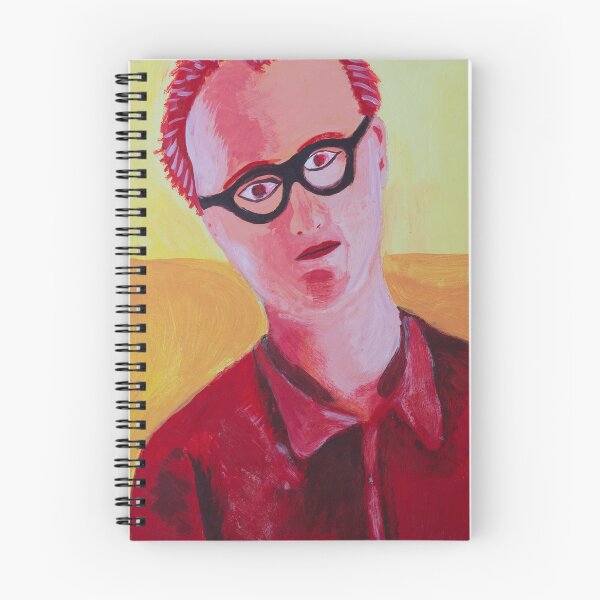 Item preview, Portrait of a red haired man with glasses designed and sold by Rebekah Gavra.