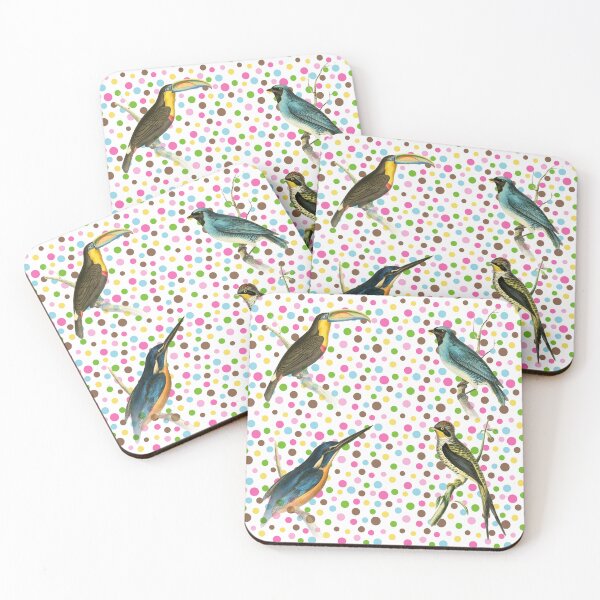 Item preview, Vintage Birds pattern designed and sold by angelisart.