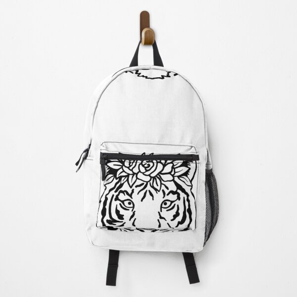Item preview, tiger with flowers for tiger lovers designed and sold by beautifulworld9.