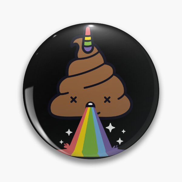 Item preview, Funny Vomiting Rainbow Poo Rainbow Vomit designed and sold by MasterKlaw.