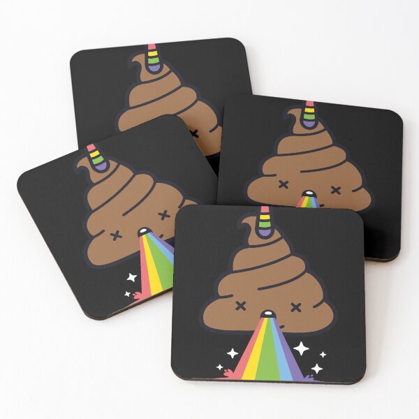 Item preview, Funny Vomiting Rainbow Poo Rainbow Vomit designed and sold by MasterKlaw.