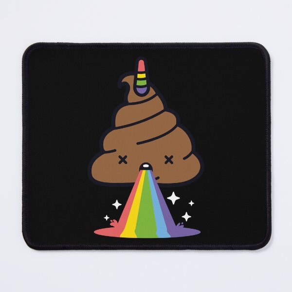 Item preview, Funny Vomiting Rainbow Poo Rainbow Vomit designed and sold by MasterKlaw.