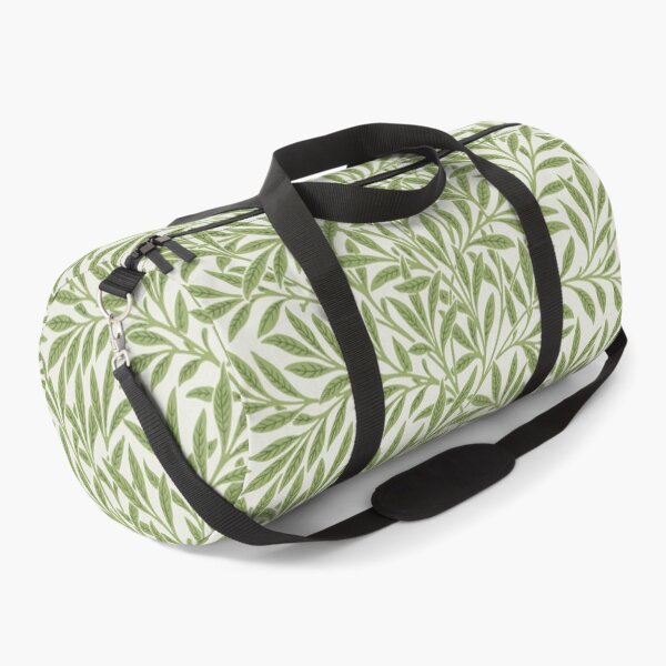 Item preview, Fresh green willow leaves seamless pattern designed and sold by NineJuly.