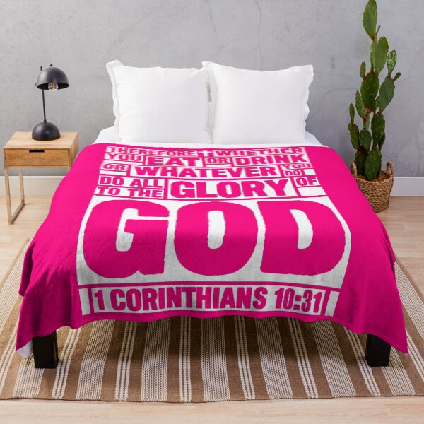 Item preview, 1 Corinthians 10:31 Eat or Drink designed and sold by plushism.