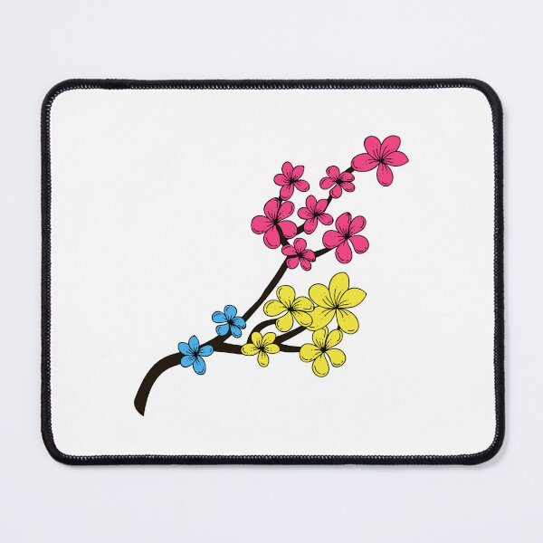 Item preview, Subtle Pansexual Pride Flowers. Pansexual flowers 3 designed and sold by tiredandbored.