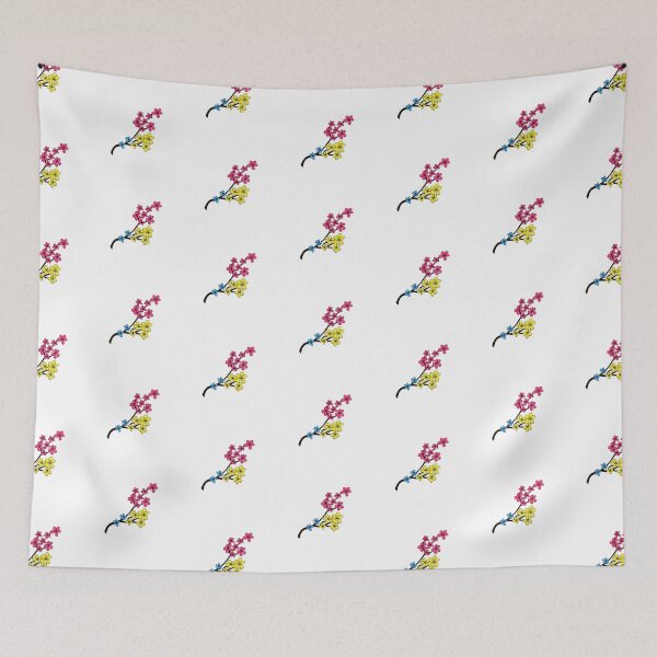 Item preview, Subtle Pansexual Pride Flowers. Pansexual flowers 3 designed and sold by tiredandbored.