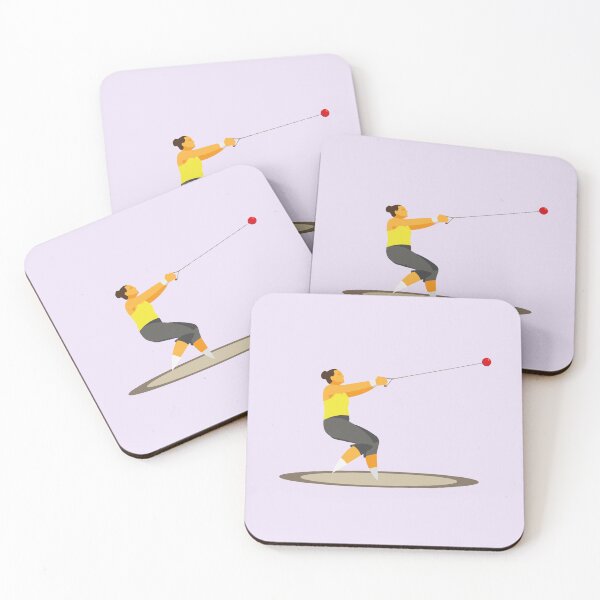 Item preview, Strong high woman is hammer thrower designed and sold by Haxino.
