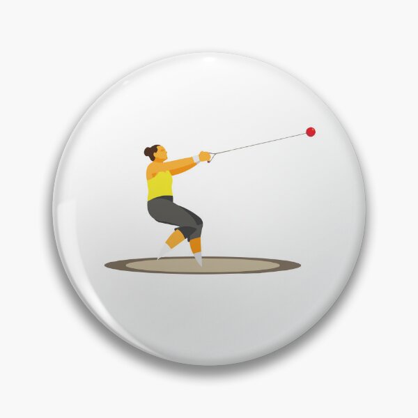 Item preview, Strong high woman is hammer thrower designed and sold by Haxino.