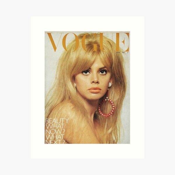 Britt Ekland Vogue Art Print