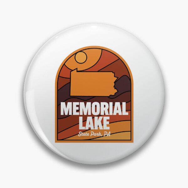 Item preview, Memorial Lake State Park Pennsylvania designed and sold by HalpinDesign.