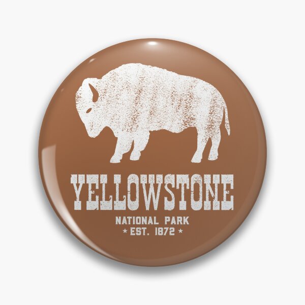 Item preview, Yellowstone National Park Buffalo Gritty Distressed Style Design designed and sold by BrobocopPrime.
