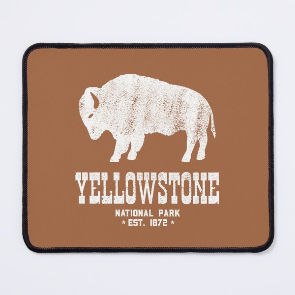 Item preview, Yellowstone National Park Buffalo Gritty Distressed Style Design designed and sold by BrobocopPrime.