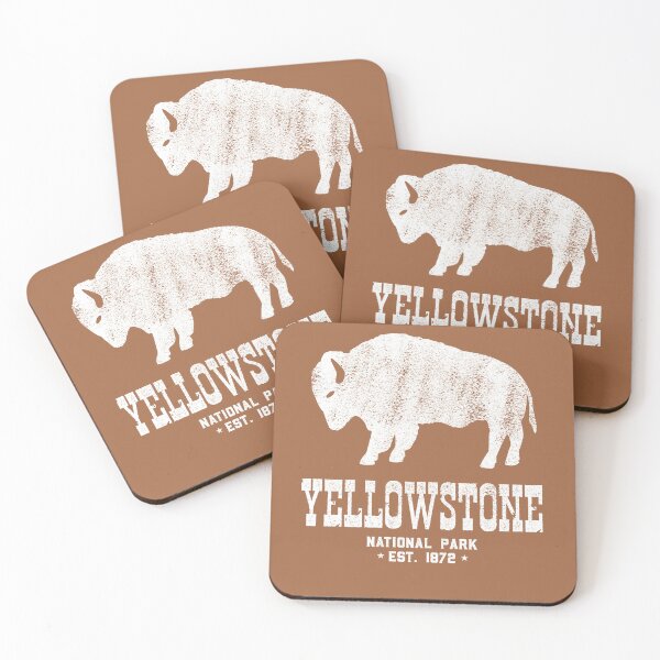 Item preview, Yellowstone National Park Buffalo Gritty Distressed Style Design designed and sold by BrobocopPrime.