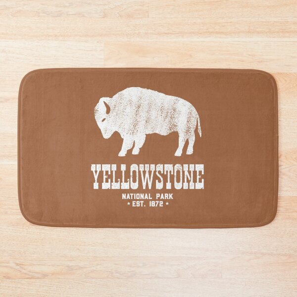 Item preview, Yellowstone National Park Buffalo Gritty Distressed Style Design designed and sold by BrobocopPrime.