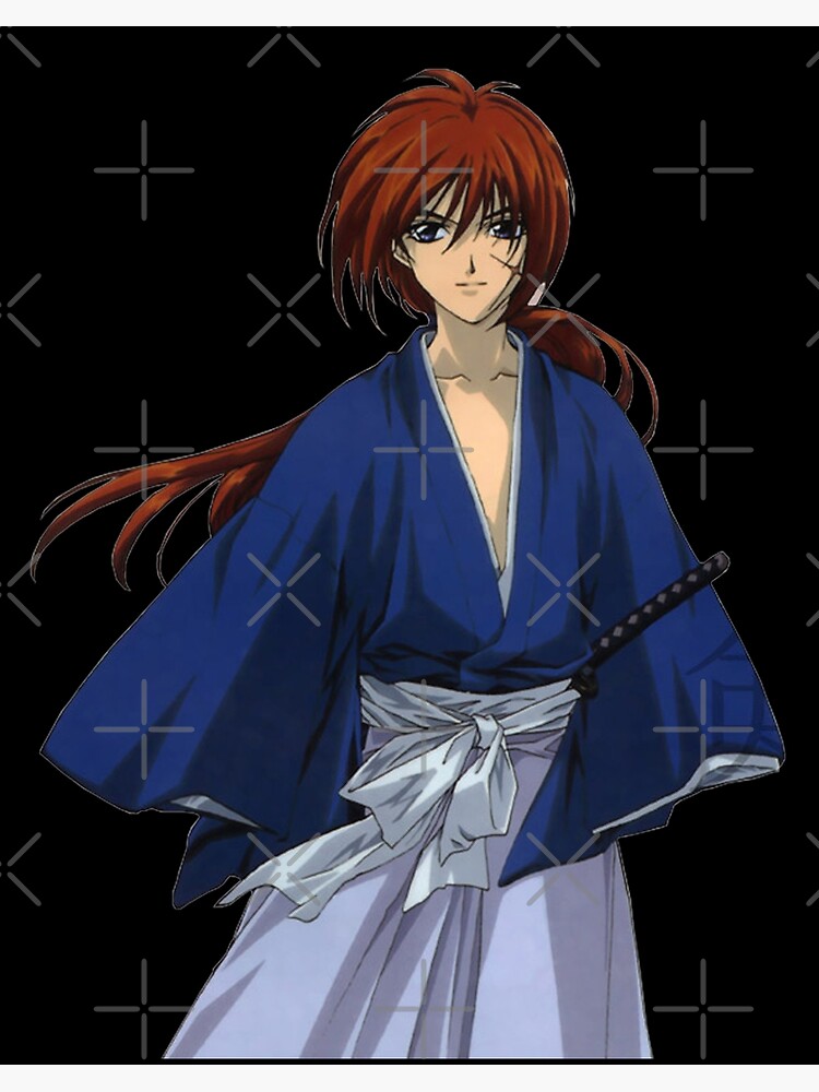 Himura Kenshin Rurouni Kenshin Manga Art Board Print for Sale by  zskasherman