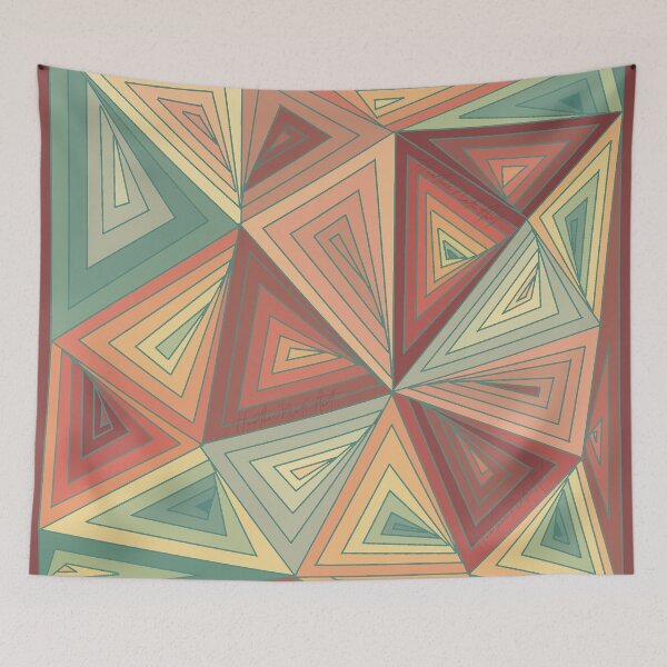 Item preview, Geometric Campfire doodle by Heather Nafe Art designed and sold by HeatherNafeArt.