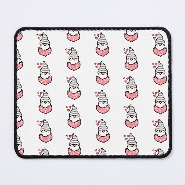 Item preview, Pink valentine gnome with hearts clipart designed and sold by vyascreations.