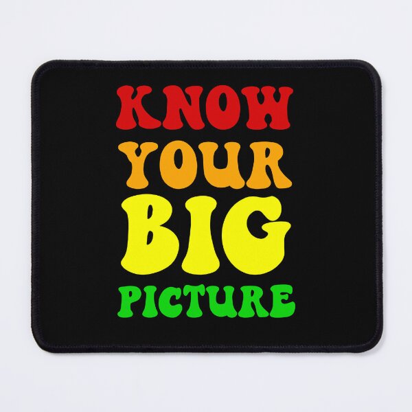 Item preview, Know Your Big Picture, My Big Picture designed and sold by SportyDogShop.