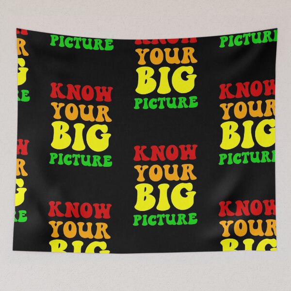 Item preview, Know Your Big Picture, My Big Picture designed and sold by SportyDogShop.