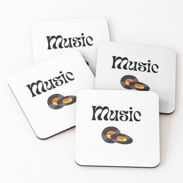 Item preview, Music Is Everywhere - Music Is My Life - Vintage Music Vinyl Record  designed and sold by YANAY-FASHION.