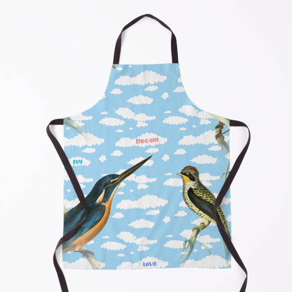 Item preview, Vintage Birds clouds sky pattern designed and sold by angelisart.